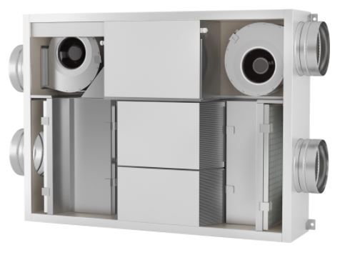Rekuperační jednotka Atrea DUPLEX 380 ECV5.RD5.CF (nástěnná)