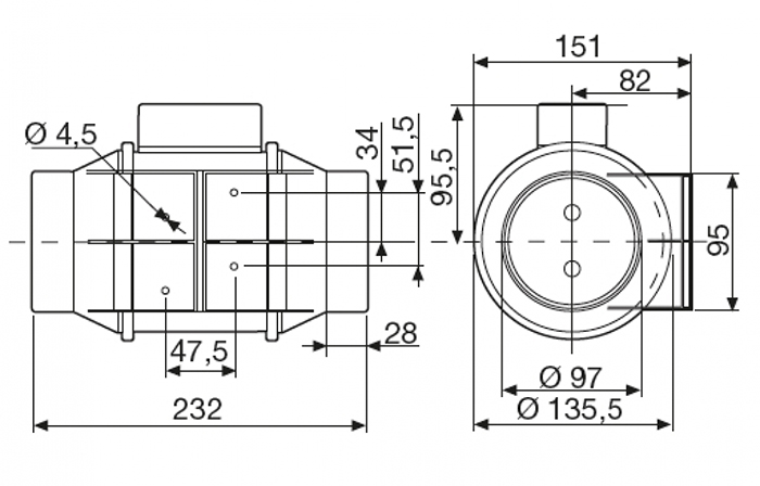TD 160/100 NT KIT montážní set