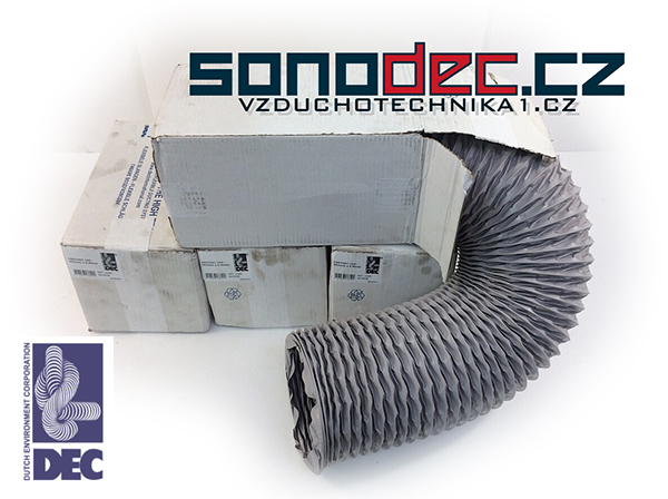 Mechanicky odolná hadice Grey DEC 250 (254), bal. 10m