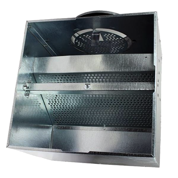 Plenum box pro anemostaty (čtvercový) 500/D200