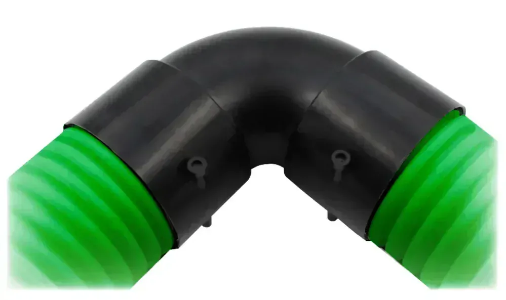 Plastové koleno 75 90° RECUPERALL