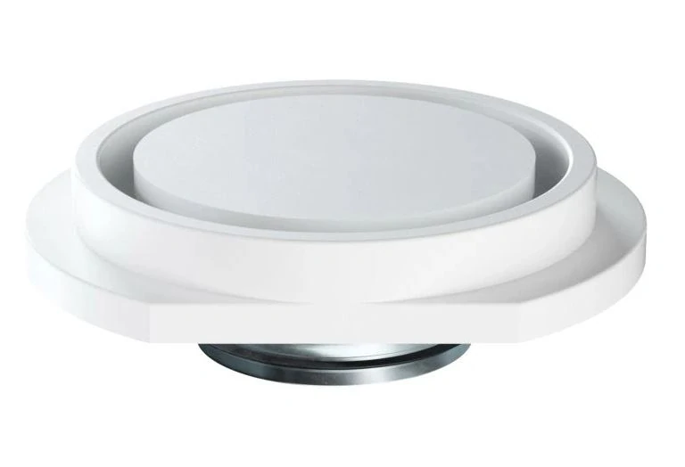 Neviditelný anemostat univerzální kruhový