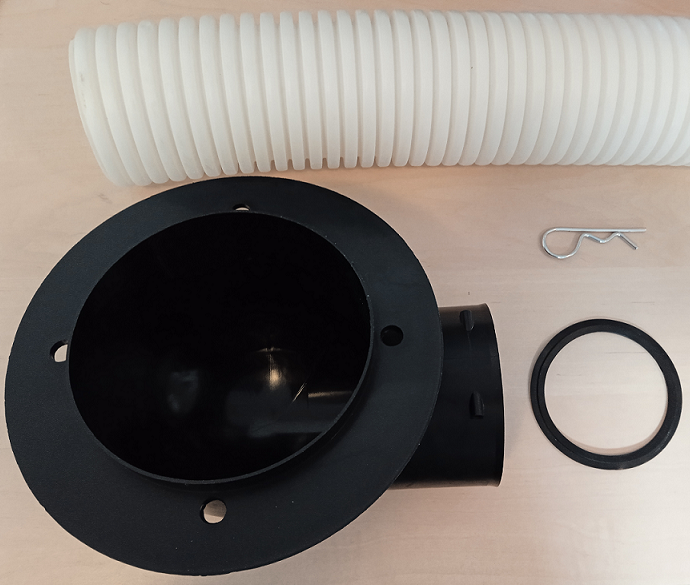 Výustka plastová 90/125 do SDK