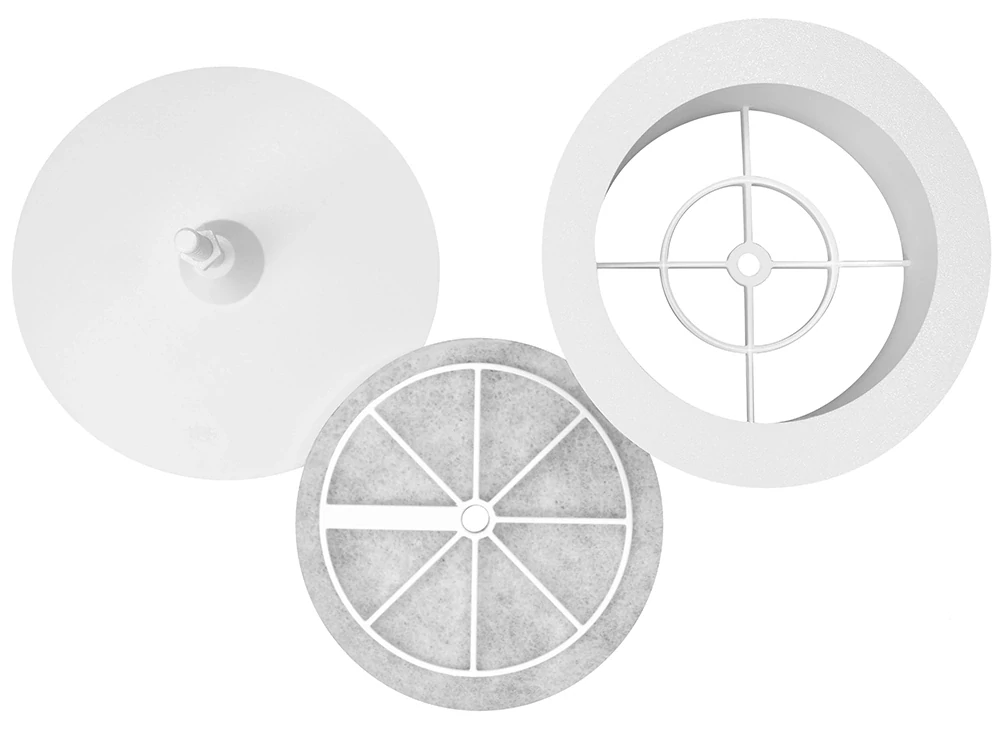 Talířový ventil KTVM, 160, Šedá