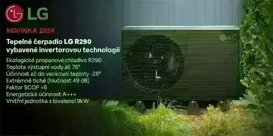 Tepelné čerpadlo LG Therma V R290 monoblok 12kW 3f HM123HFX+HN1639HC (novinka 2025)