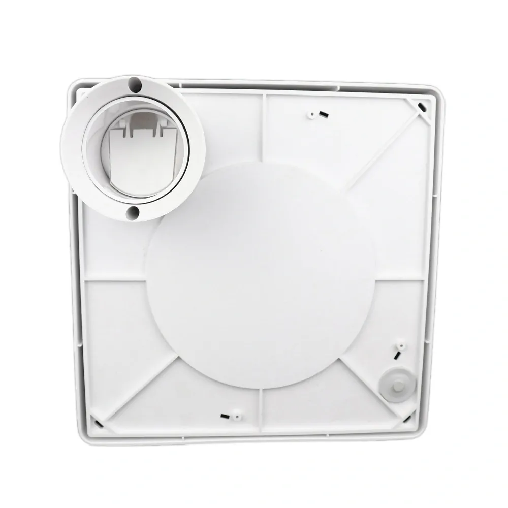 Vysokotlaký ventilátor do koupelny se zpětnou klapkou (horizontální napojení)