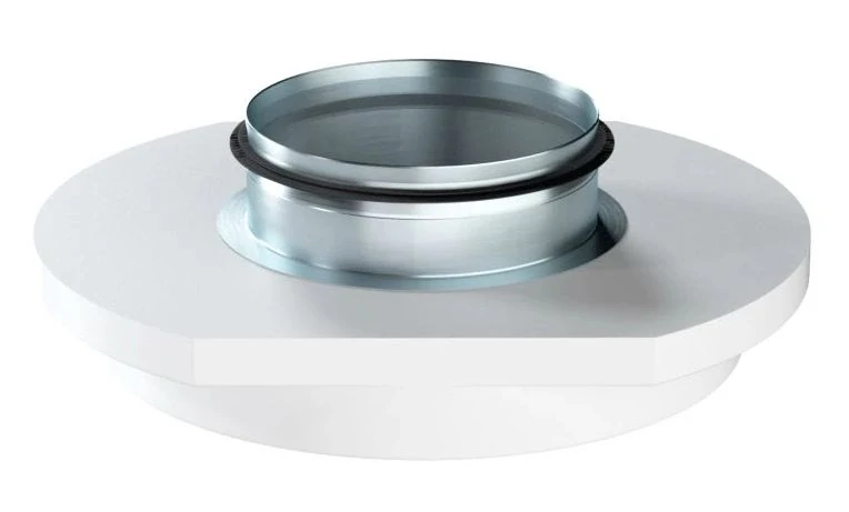 Neviditelný anemostat univerzální kruhový