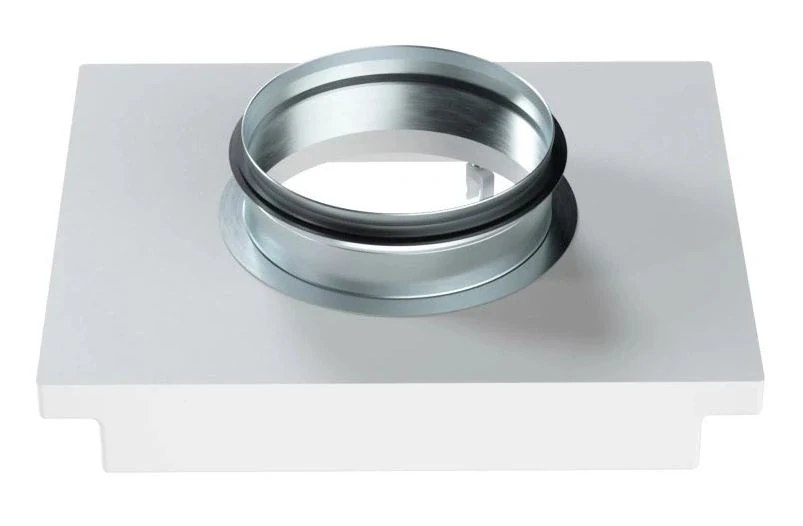 Neviditelný anemostat univerzální čtvercový 125