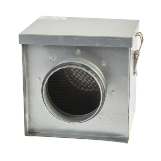 Tukový filtr do kruhového potrubí