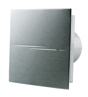 Ventilátor do sprchového koutu QUIET WATTER STYLE 100 s hliníkovým panelem