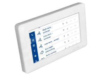 Dotykový ovladač Atrea aTouch 4,3 pro regulace aM/aM.CF