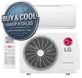 Klimatizace LG DualCool Pro včetně montáže Buy&Cool