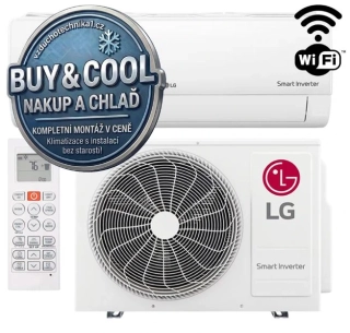 Klimatizace LG DUALCOOL Standard včetně montáže Buy&Cool