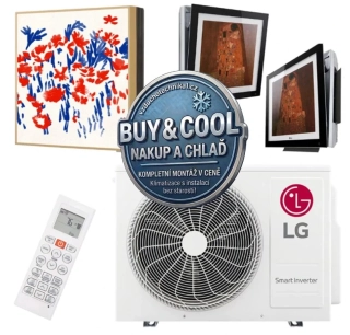 Klimatizace LG Artcool Gallery SPECIAL včetně montáže Buy&Cool
